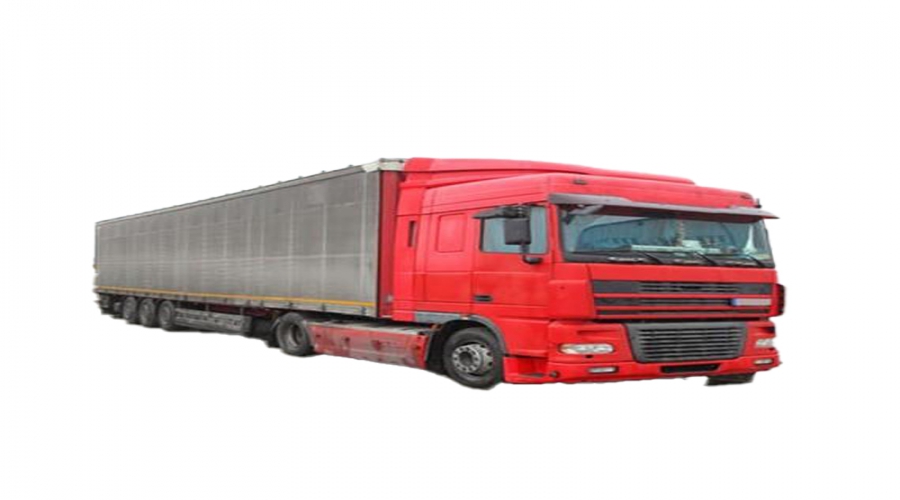 Box type small truck